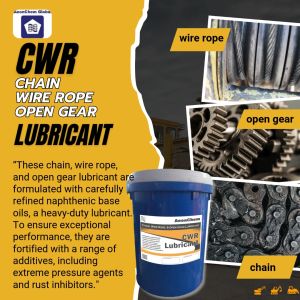 META CWR Lubricant - Chain Wire Rope & Open Gear Lubricant - Asphalt Base - Pail