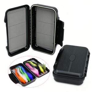 1pc Big Size Streamer Fly Storage Box Waterproof Fishing Box Case Portable Double-Sided Lure Bait Hook Organizer Fishing Tackle