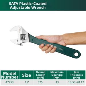 SATA | Multifunction Adjustable Wrench 12 Inch