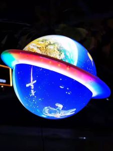 Net Red Light Outdoor Waterproof Luminous Star Light Ceiling Lamp Creative Lamp Bar Quiet Bar Ambience Light Garden Lamp