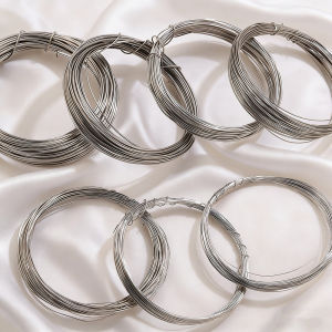 10 M Stainless Stee Wire Diameter 0.3-1mm Single Strand Lashing Soft/hard Iron Wire Rustproof DIY Jewelry Making Crafts Findings