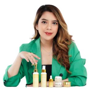 Skincare Qiuskin Paket 6 pcs mencerahkan kulit Wajah extra glowing penghilang flek Hitam