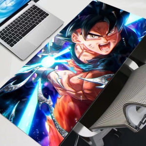 Bandai | Mouse mat Gaming Keyboard Carpet Laptop Japan Cool Anime DBZ Mouse pad XXL Black Dragon Ball Desk Mat PC Gamer Carpet Mousepad