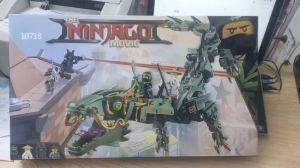 Đồ chơi lắp ráp The Ninja 10718 ( Xếp Hình Rồng Máy Xanh - Green Ninja Mech Dragon )