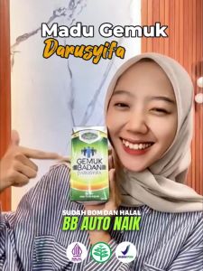 Madu Gemuk Badan BPOM isi 350 gram Anak & Dewasa