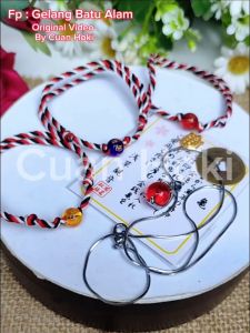 Cuan Hoki Gelang Aura Tali Tridatu Polos Asli Gelang Khas Bali bisa cod Tali Tebal 2mm Gelang pria dan wanita