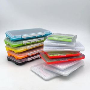 Ultra Thin Fishing Fly Box Storage Box Case for Micro Flies Midge Nymphs Fly Fishing Lure Container Tackle Pesca