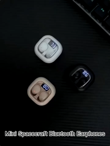 SK19 Headset Bluetooth Tws In-Ear Mini Headphone Tidur Yang Tak Terlihat HiFi Headphone Batalkan HiFi