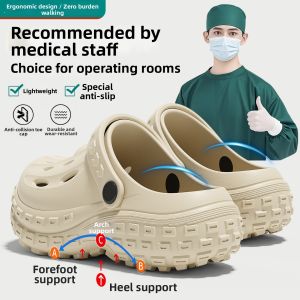 BAIMUQINGCHEN | Anti-slip Anti-odor Bacteriostatic EVA Clogs