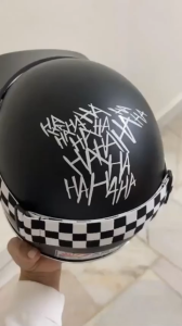 HAHAHA Laugh Joker Sticker for Motor Stickers Waterproof Motorcycle Decals Batman Villain Decal