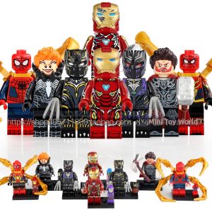 Avengers Superhero Assembly Bricks Toys