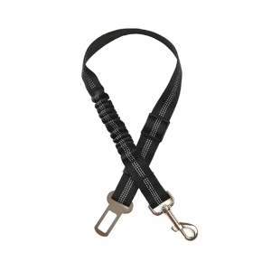 Dog safety leash pet car seat belt dog traction seat belt buffer elastic safety rope traction leash dog traction leash