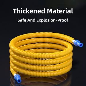 Special stainless steel metal explosion-proof connection hose Household gas pipeline gas pipeline liquefied gas natural gas gas stove