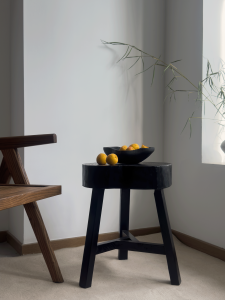 Wabi-Sabi Style Old Elm Wood Irregular Shaped Coffee Table