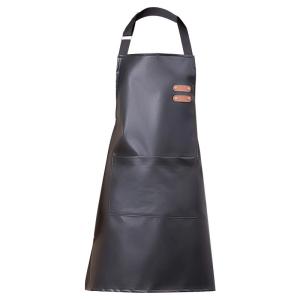 SVORIAHI | Waterproof Soft Leather Apron New 2025 Style Kitchen Womens Waist Apron Popular Internet Celebrity Work Uniform Restaurant Special