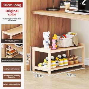 CHUJUN | Simple Indoor Dust-proof Wooden Shoe Rack Multi-layer Storage