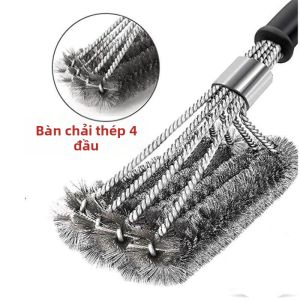 MOLORE | Large 18 Inch Barbecue Cleaning Brush Steel