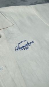 Benidson Kemeja Boxy Lengan Pendek: Kemeja Cuban Bowling & Corvee