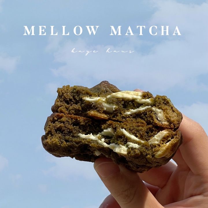 [ขั้นต่ำ 2 ชิ้น] นิวยอร์คโฮมเมดคุกกี้ MELLOW MATCHA มัทฉะแท้จากญี่ปุ่น ...