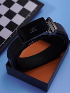 SEPTWOLVES | Luxury Auto-Buckle Mens Leather Belt