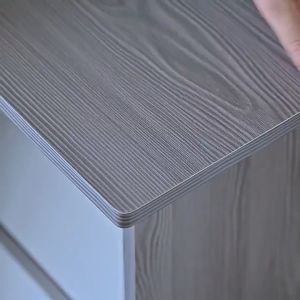 Meja Kerja Kayu Meja Kantor Dengan Laci Meja Belajar Meja Komputer -Cokelat-140CM