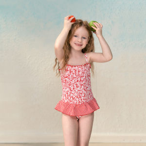 Atlantic Beach | Sweet and Cute Girls One-Piece Swimsuit