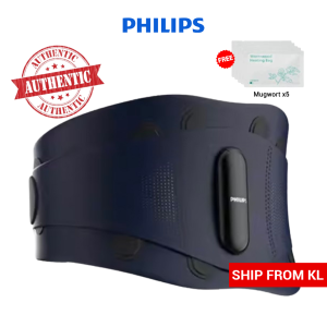 PHILIPS Waist Massager EMS Back Support Belt Lumbar Support Heat Pad Hot Pad Back Pain Support support tulang belakang按摩