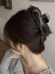 TFY | Large Volume Suitable Retro Back of Head Hair Clip High-grade Tortoiseshell Hairpin