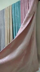 ผ้าม่านหน้าต่าง ผ้าม่านประตูสำเร็จรูปกันแสงUV85% ถึง 95% ปั๊มห่วงตาไก่ลายดอกไม้