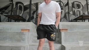 Moral Flat-Man Short-Celana Pendek-Celana Hitam - Kolor hitam-Velvet Underground Moral Flat-MF