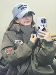 F426 | American Retro Fur Hooded Parka