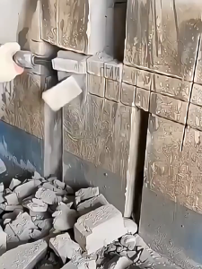 MKR Tile Chisel SDS Plus SDS Flat Chisel Angled SDS Chisel Wide Spade Chisel for Hammering