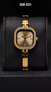 US Master Polo Club รุ่น USM-EC11 FIRST LADY DIAMOND SQUARE นาฬิกาข้อมือ สายสแตนเลส(ขนาด 24มม)[ของแท้ 100% สินค้ามีรับประกัน 1 ปี]