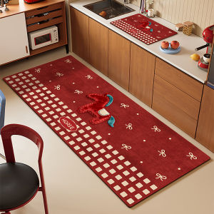 Festive Slip-resistant Oil Absorbing Washable Doormat