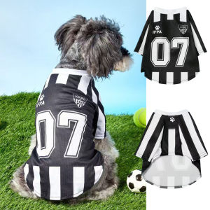 Black Mesh Breathable Dog Jersey Basketball Clothing Schnauzer Teddy Sport Puppy T-Shirts Summer Pet Cat Shirts for Small Dogs