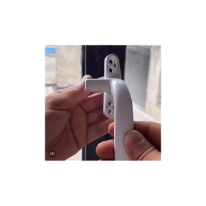 Tay cài cửa nhôm không đệm vát. được đúc nguyên khối chắc chắn.lắp cho hệ nhôm 50 vát cạnh-NIEVE