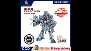 1856 PCS DJ RAMBO MAN TRANSFOMER  BUILDING BLOCKS MICRO BRICKS PREMIUM QUALITY LEGO
