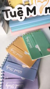 Sổ học từ vựng Word Study KLONG 916 - Khổ A6 - 120 Trang