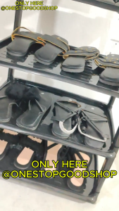 OneStopGoodsShop Multi Functional 5 Layer Stackable Shoe Rack Organizer Perfect Home Storage Stand 5 layer plastic metal simple round shoe rack shoe cabinet student dormitory storager rack shoe rack shoe cabinet student dormitory storager rack