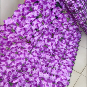 Tanaman Hias Plastik Dekorasi Dinding Rumah Artificial Gulungan Bunga Anti Layu PBP218