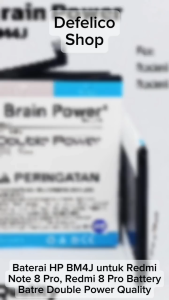 Baterai HP Xiaomi Redmi Note 8 PRO Batre Xiomi Redmi 8 Pro Batrai BM4J BM-4J BM 4J Double Power