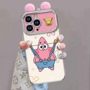 SHUXIE | Anti-shock Cartoon Foldable Phone Case & Stand for iPhone 17 Pro Max iPhone 14 iPhone 13 iPhone 12 iPhone 11