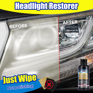 Car Headlight Restoration Oxidative Yellowing Repair Liquid Polymer Refurbishment Lens Headlight Polishing XG 8
