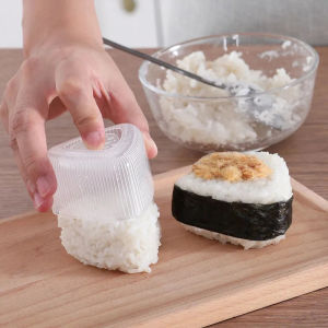 DIY Triangle Rice Ball Mold Home Childrens Rice Bento Mold DIY Seaweed Sushi Mold Press Maker Kitchen Utensils