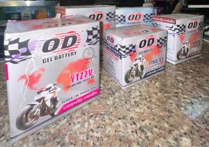 OD BATTERIES FOR YOUR MOTORCYCLE BUDDIES!