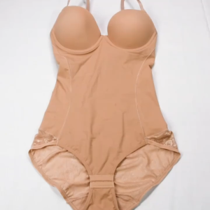 Womens One-Piece Bodysuit Shapewear Slimming Abdomen Waist Trainer Vest Slim Full Body Shaper Built-In Bra Camisole Tummy Control Slimming Underwear Waist Cincher Seamless Nylon Fabric Plus Size Sling