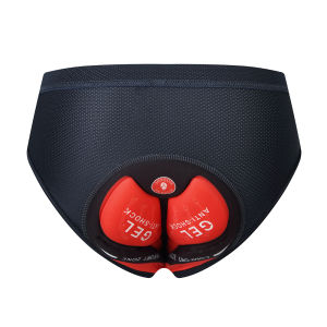 WOSAWE Mens Cycling Underwear Briefs Shorts Quick-dry Sports Tight Bicycle MTB Gel pad Riding Shorts cuecas masculinas atacado