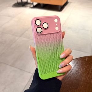 CHUANGYIWEI | Color Gradient Hollow Cooling Protective Case Ultra-thin
