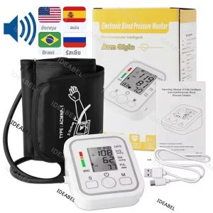 สเปนเสียงดิจิตอลแขนเครื่องวัดความดันโลหิตทางการแพทย์ความดัน Tonometer Tensiometer Baumanometer Pulse Sphygmomanometer