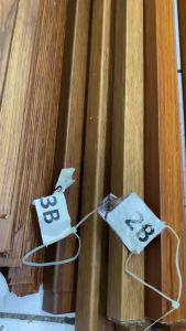 RW PAKET 2pcs List Siku L WPC Ukuran 145cm x 235cm  Wall Panel List Sudut Wood Panel Tangga Penutup Atas PVC
